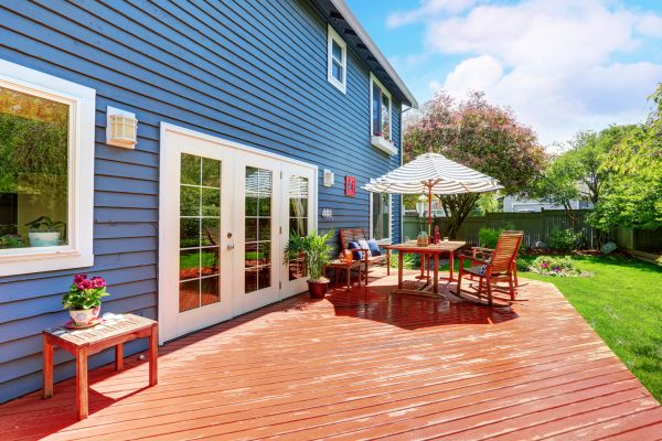 Blue Siding Installation in Novato